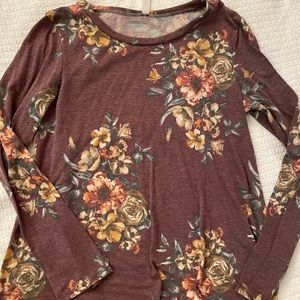 Tunic Boutique-Brand flowered shirt